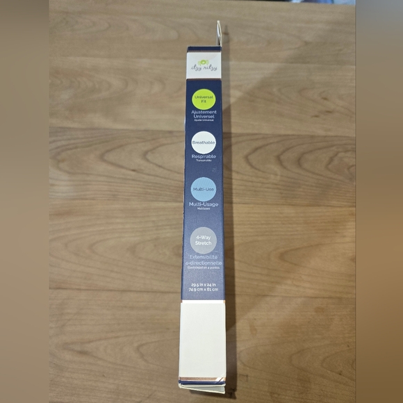 Itzy Ritzy Multi-Use Cover with Striped Design - Picture 3 of 4